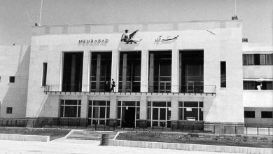عکس قدیمی از فرودگاه مهرآباد تهران در سال 1337 - طهران قدیم - نوستالژی تهران دهه 50-60