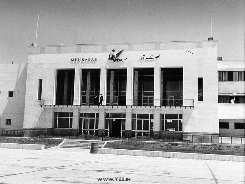 عکس قدیمی از فرودگاه مهرآباد تهران در سال 1337 - طهران قدیم - نوستالژی تهران دهه 50-60